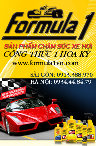Formula1 Việt Nam - Formula 1 , sản phẩm chăm sóc xe hơi số 1 Hoa Kỳ